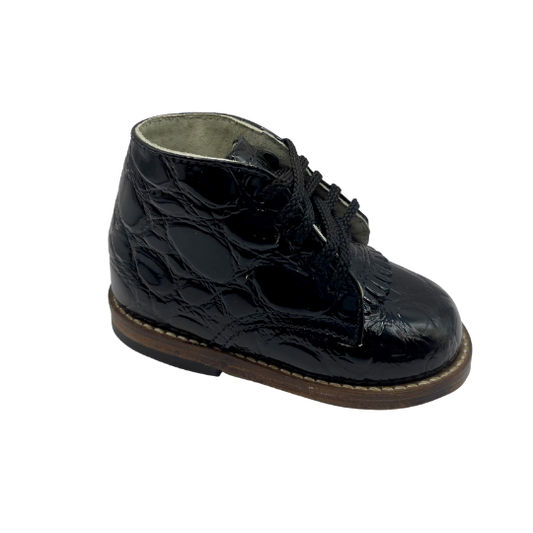BABY BOY BLACK PATENT