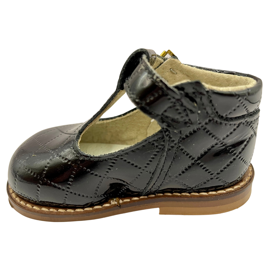 BABY GIRL BLACK PATENT