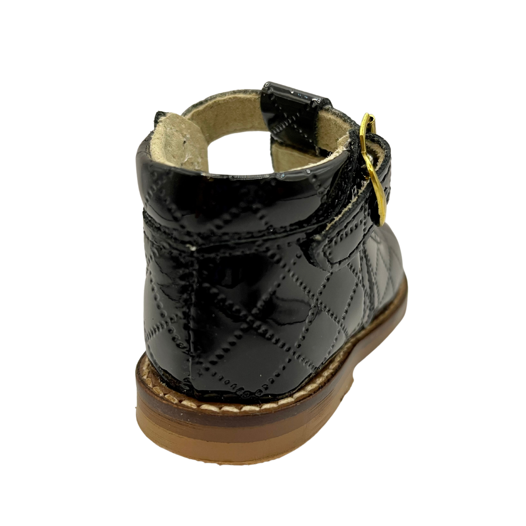 BABY GIRL BLACK PATENT