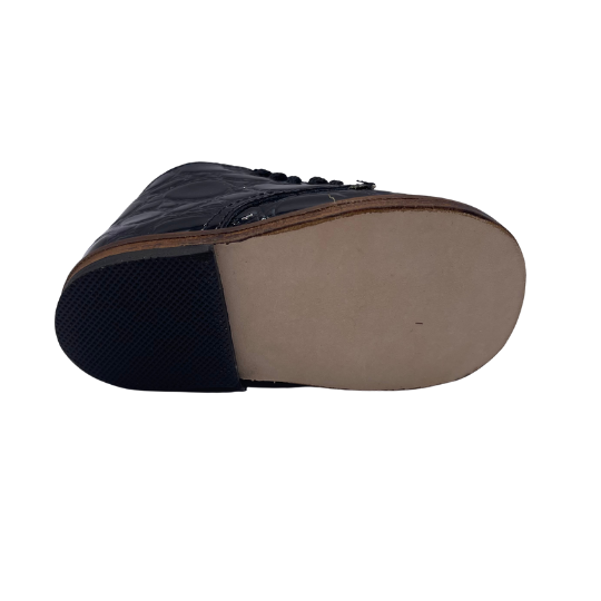 BABY BOY BLACK PATENT