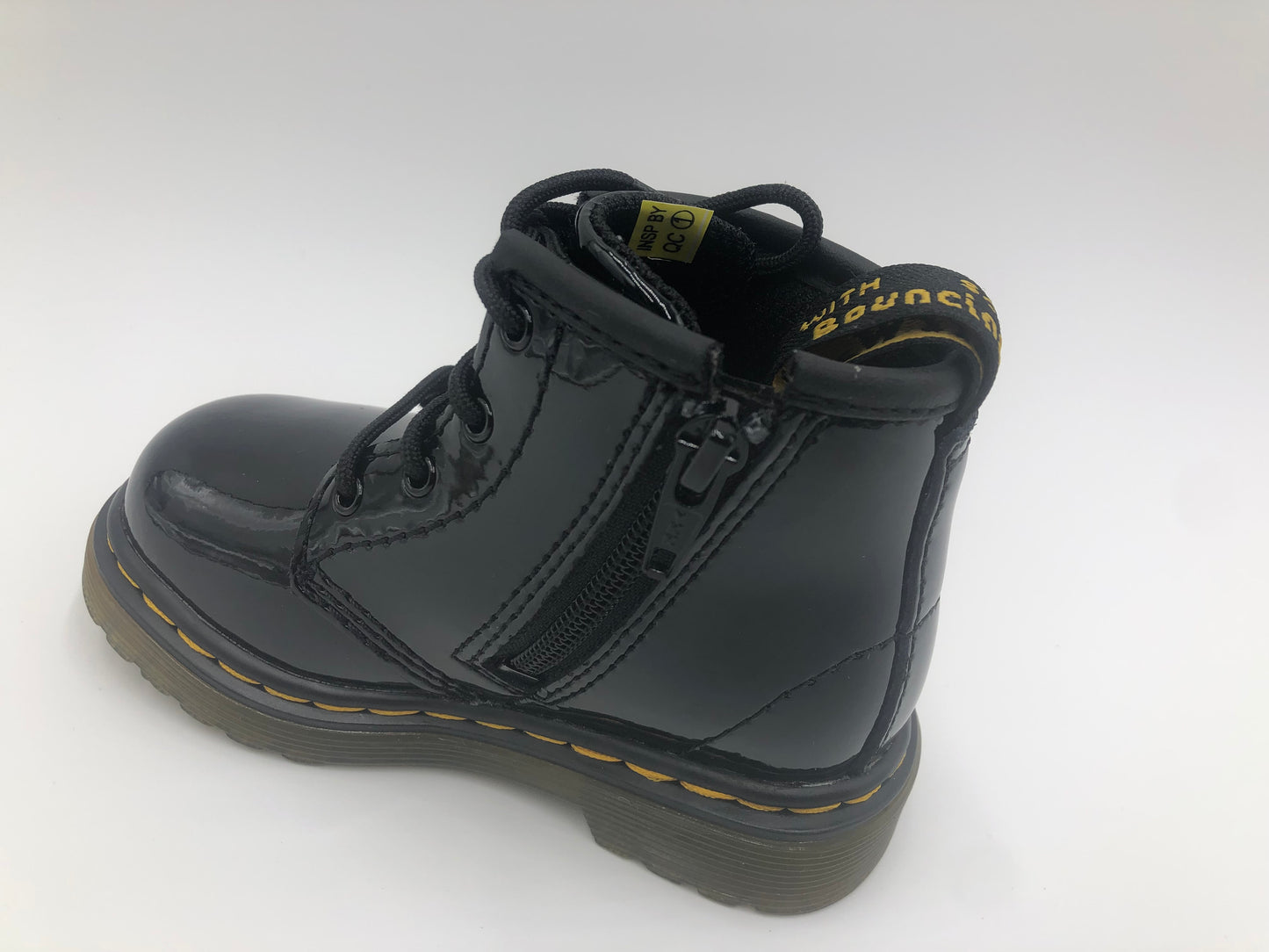 DELANEY PRE-SCHOOL BLACK PATENT