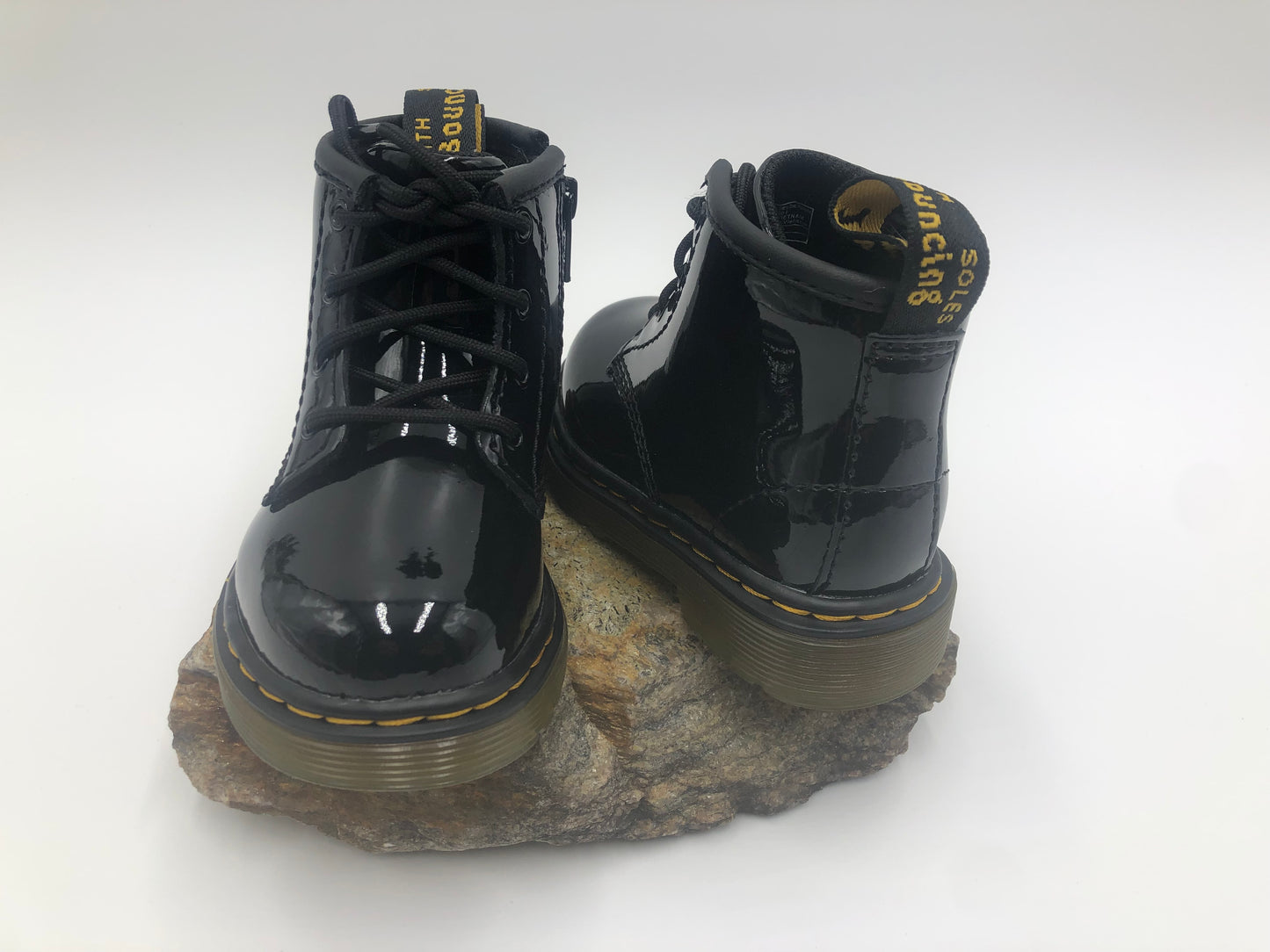 DELANEY PRE-SCHOOL BLACK PATENT